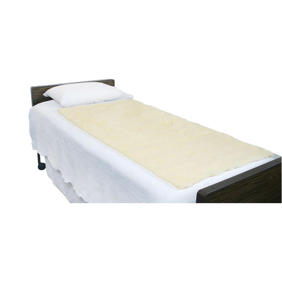 SkiL-Care Synthetic Sheepskin Bed Pad, 30