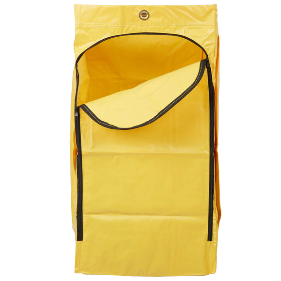 Rubbermaid, 34 Gal Yellow High Capacity Janitor Cart Bag Ea.