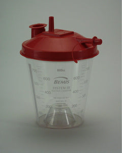 Suction Canister Hydrophobic 800Cc  Ea.