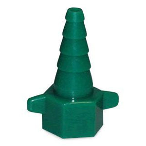 Christmas Tree Oxygen Adapter, Green Ea.