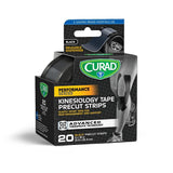 Kineso Tape, Curad, Black 2X10" 1/Bx