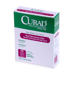 Fasteners, Tube: Curad Nasal Tube Fasteners, Adult  50/Bx