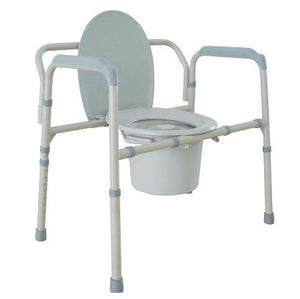 Commode, Bariatric, Folding, Ea.