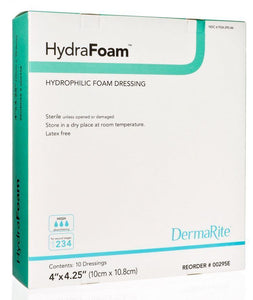 Dressing, Hydrafoam 4X4"  10/Bx