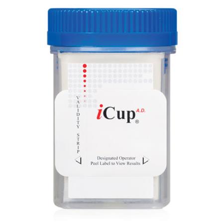 iCup DX Pro 2 Drug Test, AD, 10-Panel. 25/bx