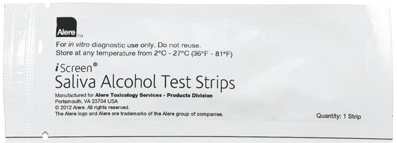 Alcohol Saliva Iscreen Test 25/Bx