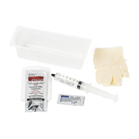 Tray, Foley Insertion W/30Ml Syringe, Pvp 20/Cs