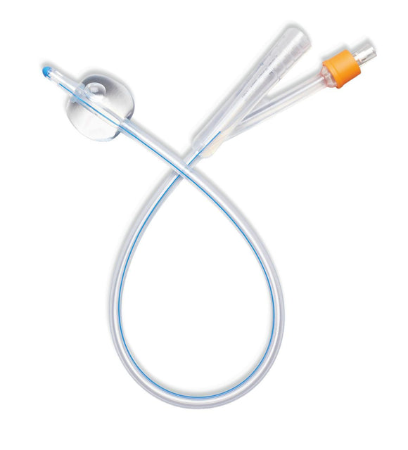 Catheter, Foley, 100% Silicone 16Fr, 10Ml, Lf  Ea.