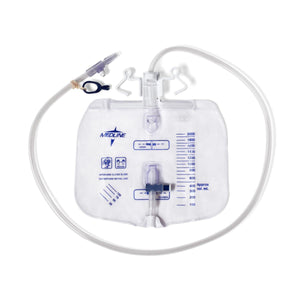 Drainage Bag, 2, 000 Ml, Anti-Reflux Tower With Slide-Tap, Or Sterile, Luer Lock  20/Cs