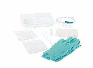 Trach Care Kit 14Fr Whistle Tip 50/Cs