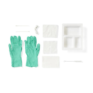 Three Compartment Tracheostomy Tray 20/cs