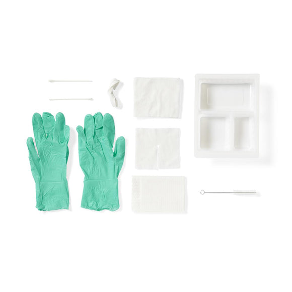 Three Compartment Tracheostomy Tray 20/cs