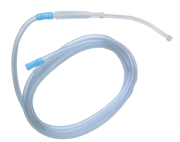 Yankauer, Bulb Tip: Sterile Yankauer With Bulb Tip With 6-Ft. Tubing, Vented Ea.