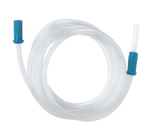 Sterile Universal Suction Tubing with Scalloped Connectors, 3/16