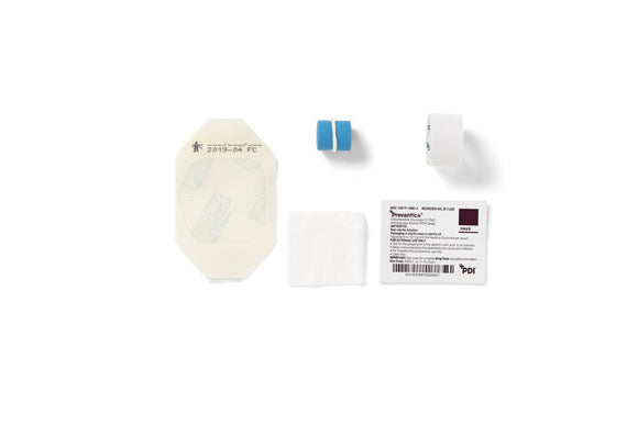 6-Piece Iv Start Kit With Prevantics Prep Pad And Tegaderm Transparent Film Dressing  100/Bx