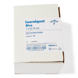 Tourniquet, Rolled And Banded, Blue, 1" X 18" 100/Cs