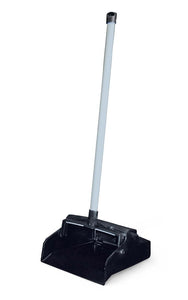 Lobby Dust Pan, Pvc Handle, Black  Ea.