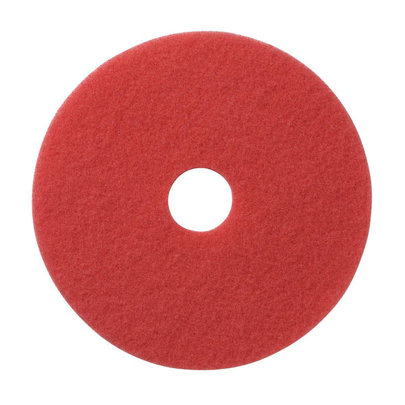 Floor Pad, Red, Buffing, Low Speed 17