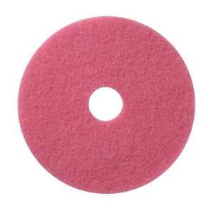 Floor Pad, Pink, Burnishing, Uhs 20"  5/Cs