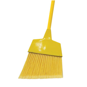 Angle Broom, Plastic, Flagged Ea.