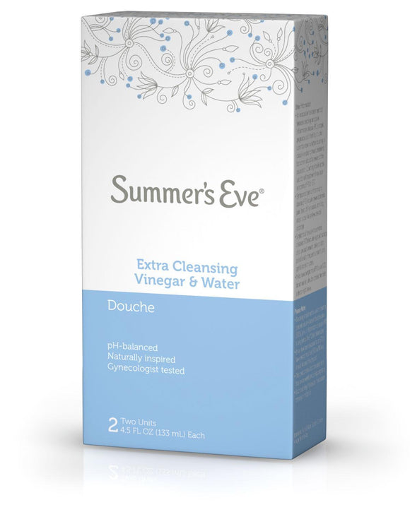 Douche, Summer'S Eve Water/Vinegar  12/Cs