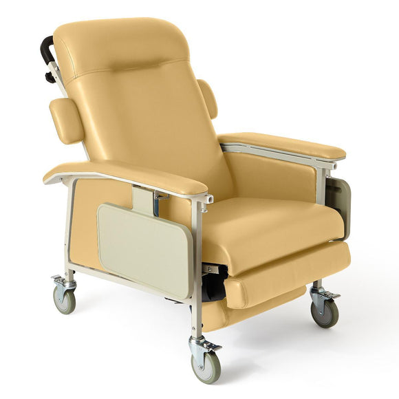 Recliner, X-Wide, Clinical, C133, Side Tray, Cappuccino, Ea.