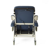 Recliner, X-Wide, Clinical, C133, Side Tray, Blue Ea.