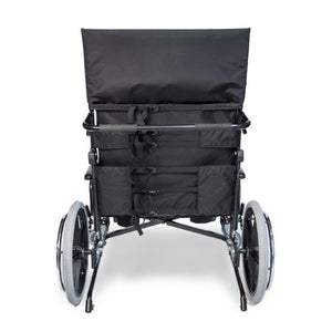 Bariatric Reclining Wheelchair With 525 Lb. Capacity, Desk-Length Arms, 15.5" Seat Height, 26" W X 20" D Ea.