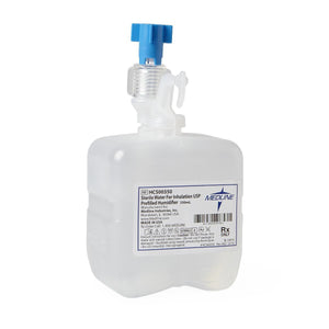 Humidifier Prefilled 350Ml H2O Sterile  20/Cs