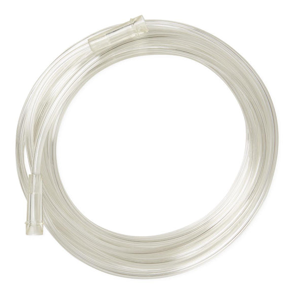 Clear Crush-Resistant Oxygen Tubing, 14', Standard Connector Ea.