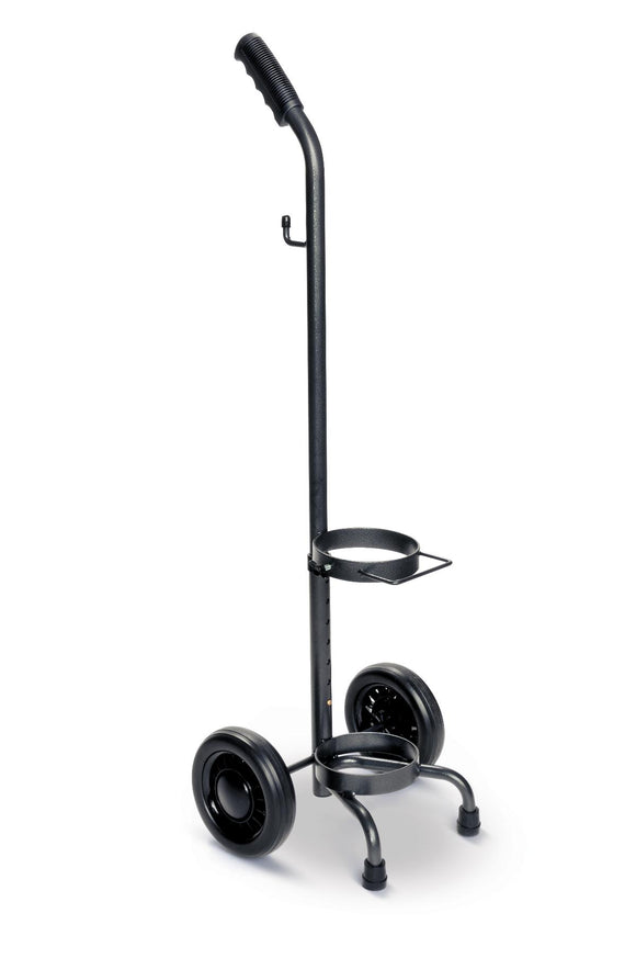 Cylinder Cart, for D / E Canisters, Oxygen  6/cs