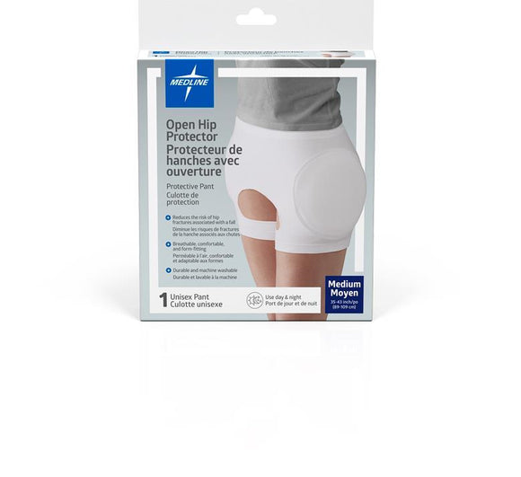 Hip Protectors: Premium Hip Protector, Open, Size M, For 35