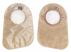 2-Piece Closed Pouch With Filter, Quiet Wear Material, 9", 1.75" Flange 30/Bx HTP18322