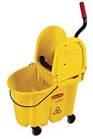 Mop & Wringer Bucket Combo Down Press
