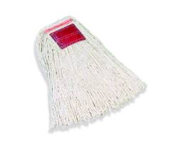 24Oz Cotton Mop White W/Cut End 6/Cs J633