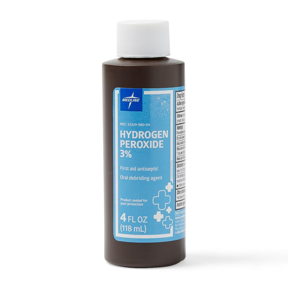 Hydrogen Peroxide 3% 4oz Ea.