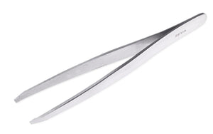 Tweezer, Eyebrow, Stainless Steel 4" 12/Bx