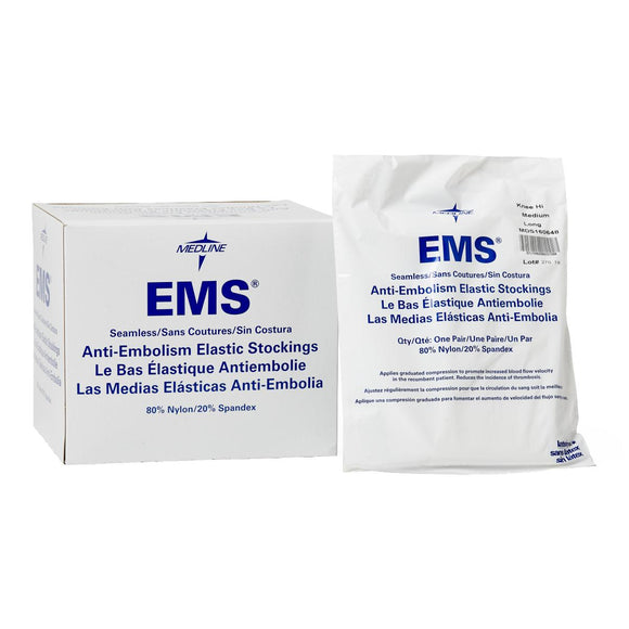 Stocking, Anti-Emb, K-L, Med Long, Lf  1Pr