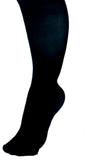 Hosiery, Compression, Knee, 15-20 Size C Black 1Pr