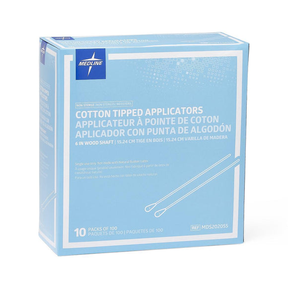 Applicator Cotton, Wooden Tip  10,000/Cs