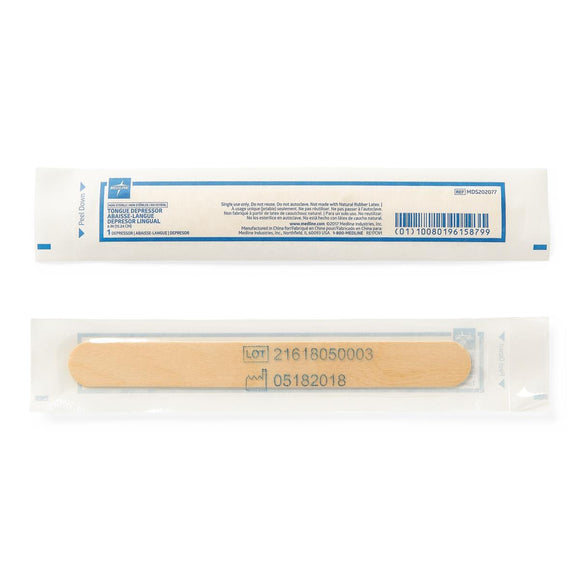 Tongue Blade, Indiv Wrap  250/Bx