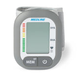 Digital Wrist Blood Pressure Monitor Unit With Wrist Cuff 13.5 Cm To 21.5 Cm Ea.