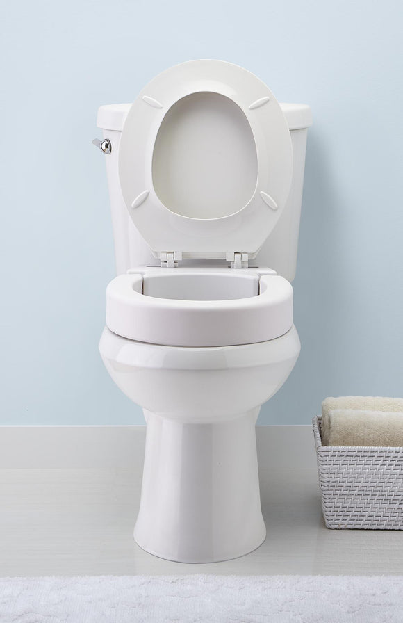 Toilet Seat, Elevated,Standard, Adult Ea.