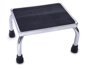 Footstool, Chrome, Stl W/Rubber Mat, 350Lb  Ea.