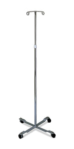 Pole, Iv, Standard, 2 Hook, 4 Casters Ea.