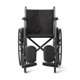 Wheelchair, K1 Basic, 18", Perm Arm, Elr  Ea.