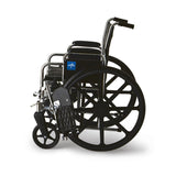 Wheelchair, Excel, 18" Rdla, Elr, Black Ea.