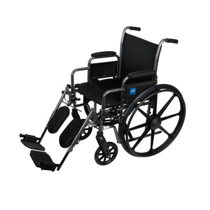 Wheelchair, K1 Basic, 16", Dla, Elr, Foot  Ea.