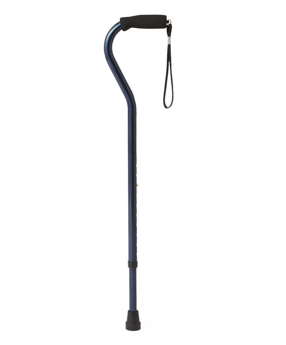 Offset Cane, Blue Ice, Aluminum Ea.