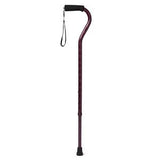 Offset Cane, Purple Designs, Aluminum Ea.